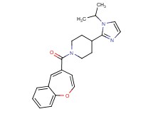 1-(1-benzoxepin-4-ylcarbonyl)-4-(1-isopropyl-1H-imidazol-2-yl)piperidine