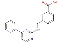 3-({[4-(2-pyridinyl)-2-pyrimidinyl]amino}methyl)benzoic acid