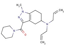 N,N-diallyl-1-methyl-3-(1-piperidinylcarbonyl)-4,5,6,7-tetrahydro-1H-indazol-5-amine