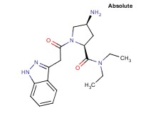 (2S,4S)-4-amino-N,N-diethyl-1-(1H-indazol-3-ylacetyl)pyrrolidine-2-carboxamide