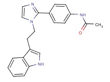 N-(4-{1-[2-(1H-indol-3-yl)ethyl]-1H-imidazol-2-yl}phenyl)acetamide