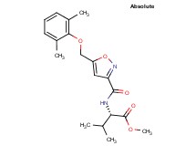 methyl N-({5-[(2,6-dimethylphenoxy)methyl]-3-isoxazolyl}carbonyl)-L-valinate