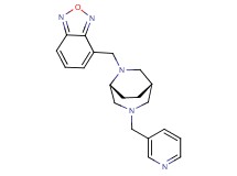 4-{[(1S*,5R*)-3-(3-pyridinylmethyl)-3,6-diazabicyclo[3.2.2]non-6-yl]methyl}-2,1,3-benzoxadiazole