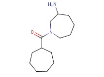 1-(cycloheptylcarbonyl)-3-azepanamine hydrochloride