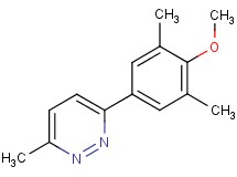3-(4-methoxy-3,5-dimethylphenyl)-6-methylpyridazine