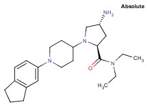 (2S,4R)-4-amino-1-[1-(2,3-dihydro-1H-inden-5-yl)piperidin-4-yl]-N,N-diethylpyrrolidine-2-carboxamide