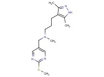 3-(3,5-dimethyl-1H-pyrazol-4-yl)-N-methyl-N-{[2-(methylthio)pyrimidin-5-yl]methyl}propan-1-amine
