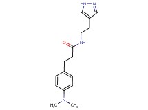 3-[4-(dimethylamino)phenyl]-N-[2-(1H-pyrazol-4-yl)ethyl]propanamide