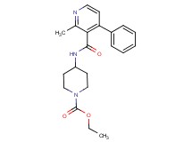 ethyl 4-{[(2-methyl-4-phenylpyridin-3-yl)carbonyl]amino}piperidine-1-carboxylate