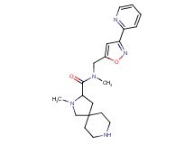 N,2-dimethyl-N-{[3-(2-pyridinyl)-5-isoxazolyl]methyl}-2,8-diazaspiro[4.5]decane-3-carboxamide dihydrochloride