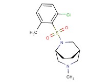 (1S*,5R*)-6-[(2-chloro-6-methylphenyl)sulfonyl]-3-methyl-3,6-diazabicyclo[3.2.2]nonane