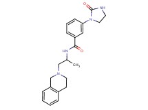 N-[2-(3,4-dihydroisoquinolin-2(1H)-yl)-1-methylethyl]-3-(2-oxoimidazolidin-1-yl)benzamide