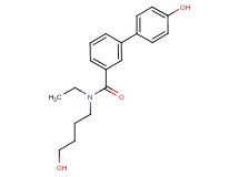 N-ethyl-4'-hydroxy-N-(4-hydroxybutyl)biphenyl-3-carboxamide
