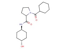 1-(cyclohexylcarbonyl)-N-(trans-4-hydroxycyclohexyl)pyrrolidine-2-carboxamide