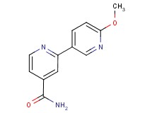 6'-methoxy-2,3'-bipyridine-4-carboxamide