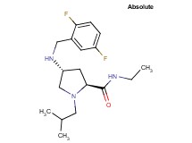 (4R)-4-[(2,5-difluorobenzyl)amino]-N-ethyl-1-isobutyl-L-prolinamide