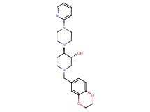 (3R*,4R*)-1-(2,3-dihydro-1,4-benzodioxin-6-ylmethyl)-4-[4-(2-pyridinyl)-1-piperazinyl]-3-piperidinol