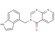 3-(1H-indol-4-ylmethyl)pyrido[2,3-d]pyrimidin-4(3H)-one