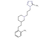 3-[2-(2-methylphenyl)ethyl]-1-[3-(5-methyl-1H-tetrazol-1-yl)propyl]piperidine