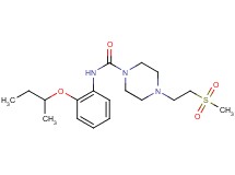 N-(2-sec-butoxyphenyl)-4-[2-(methylsulfonyl)ethyl]piperazine-1-carboxamide