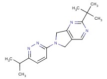 2-tert-butyl-6-(6-isopropylpyridazin-3-yl)-6,7-dihydro-5H-pyrrolo[3,4-d]pyrimidine
