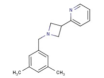 2-[1-(3,5-dimethylbenzyl)-3-azetidinyl]pyridine
