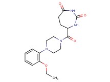7-{[4-(2-ethoxyphenyl)piperazin-1-yl]carbonyl}-1,3-diazepane-2,4-dione