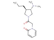 1-{2-[(3S*,4R*)-3-(dimethylamino)-4-propyl-1-pyrrolidinyl]-2-oxoethyl}-2(1H)-pyridinone