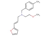 (2E)-3-(2-furyl)-N-(2-methoxyethyl)-N-(4-methylbenzyl)prop-2-en-1-amine