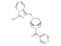 1-{[(1R*,5R*)-3-isonicotinoyl-3,6-diazabicyclo[3.2.2]non-6-yl]methyl}-3-methylimidazo[1,5-a]pyridine