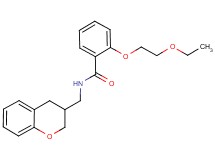 N-(3,4-dihydro-2H-chromen-3-ylmethyl)-2-(2-ethoxyethoxy)benzamide