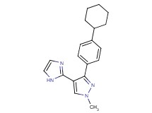 3-(4-cyclohexylphenyl)-4-(1H-imidazol-2-yl)-1-methyl-1H-pyrazole
