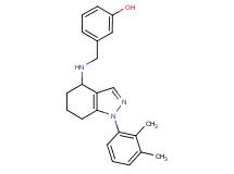 3-({[1-(2,3-dimethylphenyl)-4,5,6,7-tetrahydro-1H-indazol-4-yl]amino}methyl)phenol