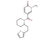 1-methyl-5-({2-[2-(2-thienyl)ethyl]piperidin-1-yl}carbonyl)pyridin-2(1H)-one