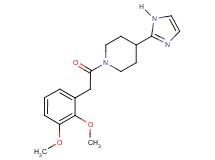 1-[(2,3-dimethoxyphenyl)acetyl]-4-(1H-imidazol-2-yl)piperidine