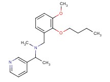 (2-butoxy-3-methoxybenzyl)methyl(1-pyridin-3-ylethyl)amine