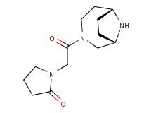 1-{2-[rel-(1S,6R)-3,9-diazabicyclo[4.2.1]non-3-yl]-2-oxoethyl}-2-pyrrolidinone hydrochloride