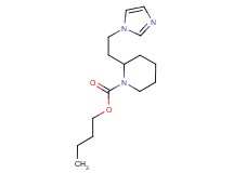 butyl 2-[2-(1H-imidazol-1-yl)ethyl]-1-piperidinecarboxylate