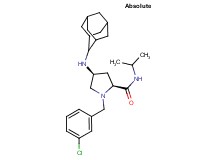 (4S)-4-(2-adamantylamino)-1-(3-chlorobenzyl)-N-isopropyl-L-prolinamide