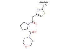4-{1-[(2-methyl-1,3-thiazol-4-yl)acetyl]-L-prolyl}morpholine