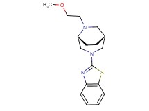 2-[(1R*,5R*)-6-(2-methoxyethyl)-3,6-diazabicyclo[3.2.2]non-3-yl]-1,3-benzothiazole