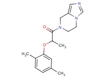 7-[2-(2,5-dimethylphenoxy)propanoyl]-5,6,7,8-tetrahydroimidazo[1,5-a]pyrazine