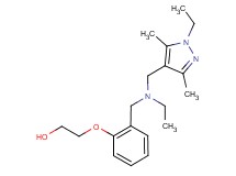 2-[2-({ethyl[(1-ethyl-3,5-dimethyl-1H-pyrazol-4-yl)methyl]amino}methyl)phenoxy]ethanol