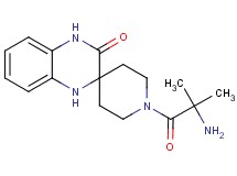 1-(2-methylalanyl)-1',4'-dihydro-3'H-spiro[piperidine-4,2'-quinoxalin]-3'-one dihydrochloride