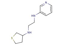 N-pyridin-3-yl-N'-(tetrahydro-3-thienyl)ethane-1,2-diamine
