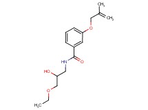 N-(3-ethoxy-2-hydroxypropyl)-3-[(2-methylprop-2-en-1-yl)oxy]benzamide