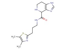 N-[3-(4,5-dimethyl-1,3-thiazol-2-yl)propyl]-4,5,6,7-tetrahydro-1H-imidazo[4,5-c]pyridine-4-carboxamide dihydrochloride