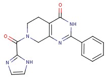 7-(1H-imidazol-2-ylcarbonyl)-2-phenyl-5,6,7,8-tetrahydropyrido[3,4-d]pyrimidin-4(3H)-one