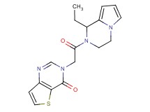 3-[2-(1-ethyl-3,4-dihydropyrrolo[1,2-a]pyrazin-2(1H)-yl)-2-oxoethyl]thieno[3,2-d]pyrimidin-4(3H)-one