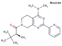 7-[(2S)-2-amino-3,3-dimethylbutanoyl]-N,N-dimethyl-2-pyridin-2-yl-5,6,7,8-tetrahydropyrido[3,4-d]pyrimidin-4-amine